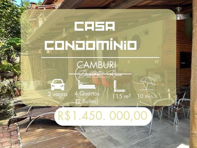 #CA1010 - Casa para Venda em São Sebastião - SP - 2